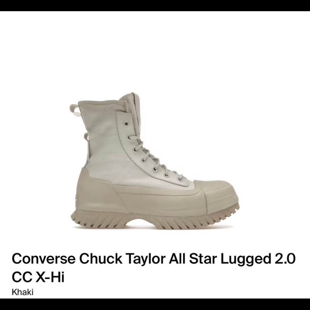 Converse Unisex High-Top Sneakers in Cream